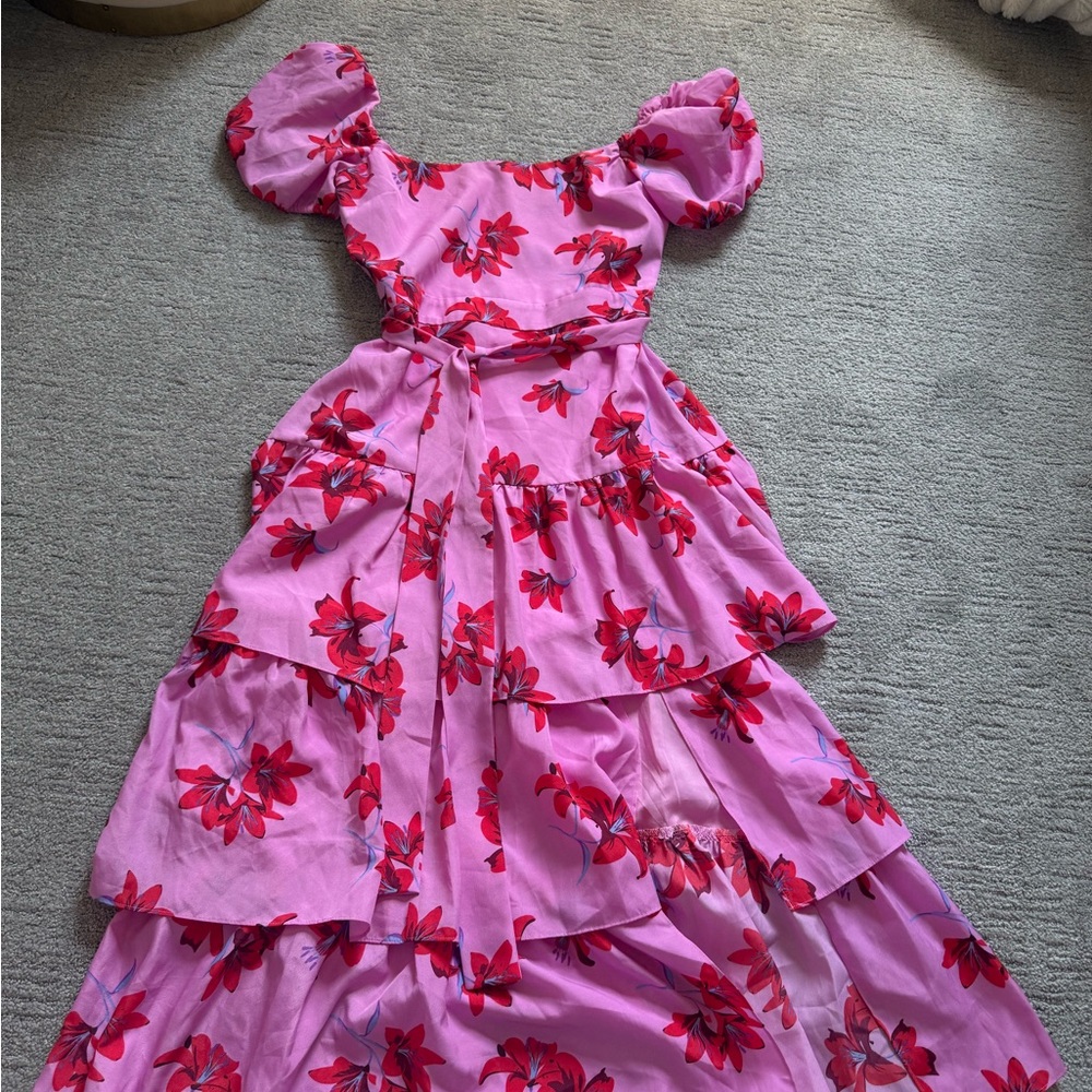 Likely pink midi dress size 8